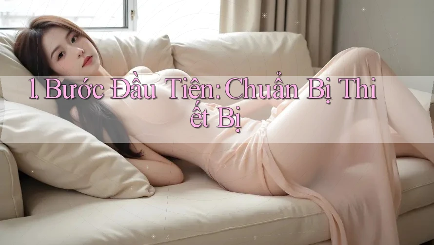 1. Bước Đầu Tiên: Chuẩn Bị Thiết Bị 1. Bước Đầu Tiên: Chuẩn Bị Thiết Bị