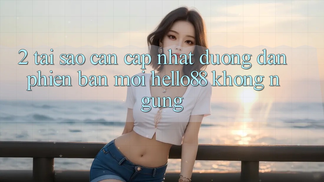 2. Tại Sao Cần Cập Nhật “Đường dẫn Phiên bản mới Hello88” Không ngừng? 2. Tại Sao Cần Cập Nhật “Đường dẫn Phiên bản mới Hello88” Không ngừng?
