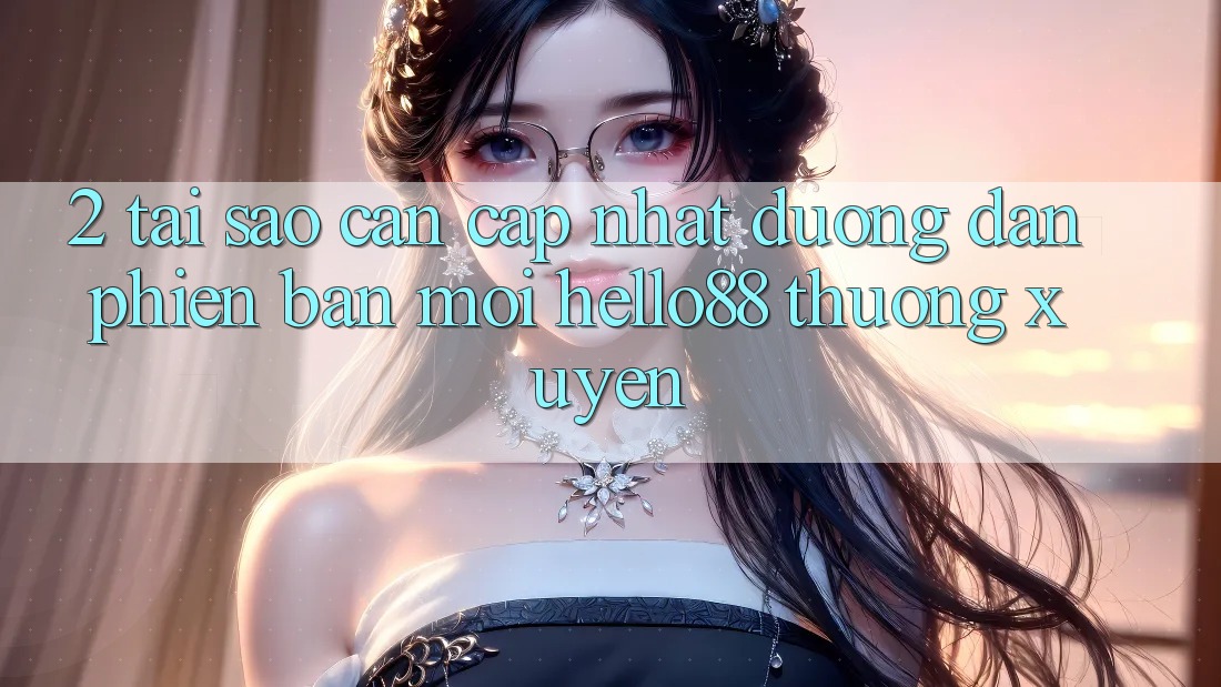 2. Tại Sao Cần Cập Nhật “Đường dẫn Phiên bản mới Hello88” Thường Xuyên? 2. Tại Sao Cần Cập Nhật “Đường dẫn Phiên bản mới Hello88” Thường Xuyên?