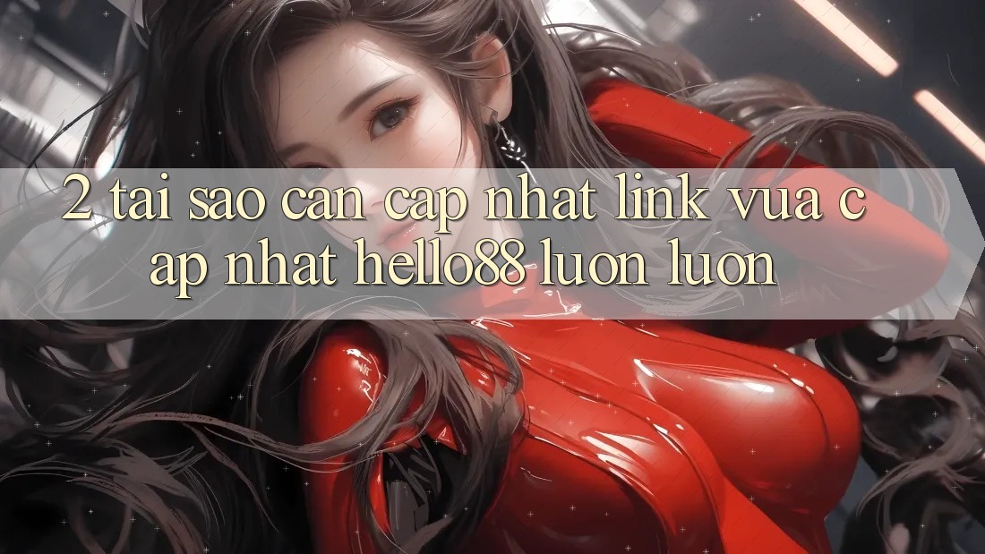 2. Tại Sao Cần Cập Nhật “Link Vừa cập nhật Hello88” Luôn luôn? 2. Tại Sao Cần Cập Nhật “Link Vừa cập nhật Hello88” Luôn luôn?