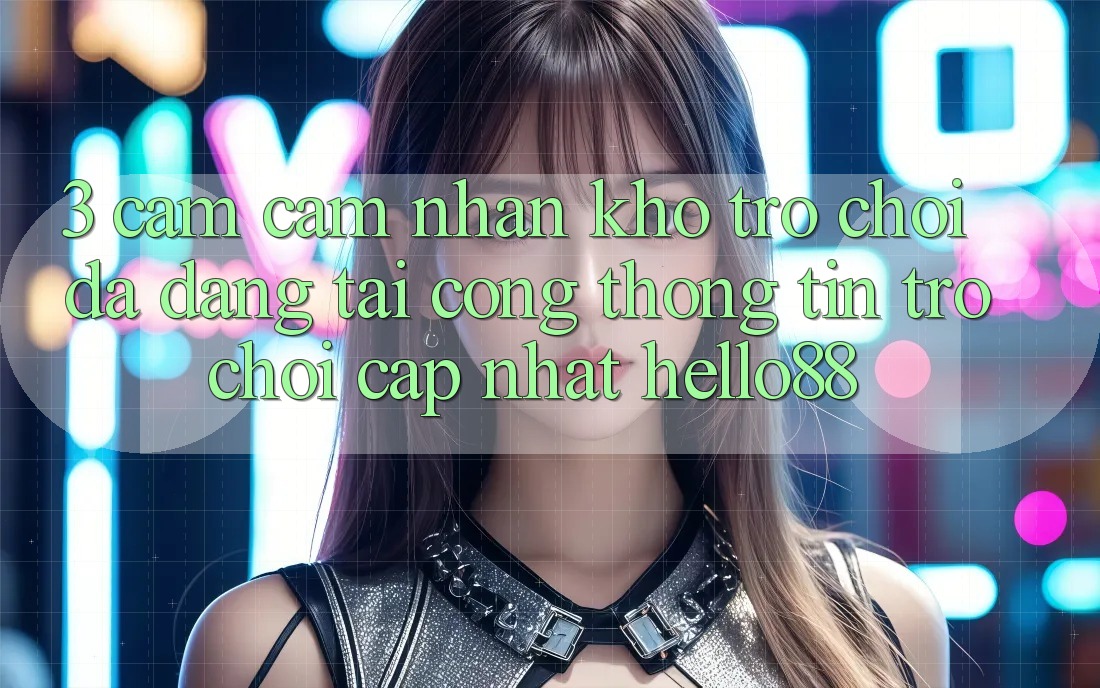 3. Cảm cảm nhận Kho Trò chơi Đa Dạng Tại Cổng thông tin Trò chơi Cập Nhật Hello88 3. Cảm cảm nhận Kho Trò chơi Đa Dạng Tại Cổng thông tin Trò chơi Cập Nhật Hello88