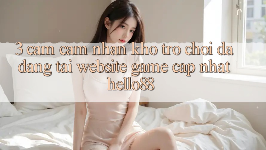 3. Cảm cảm nhận Kho Trò chơi Đa Dạng Tại Website Game Cập Nhật Hello88 3. Cảm cảm nhận Kho Trò chơi Đa Dạng Tại Website Game Cập Nhật Hello88