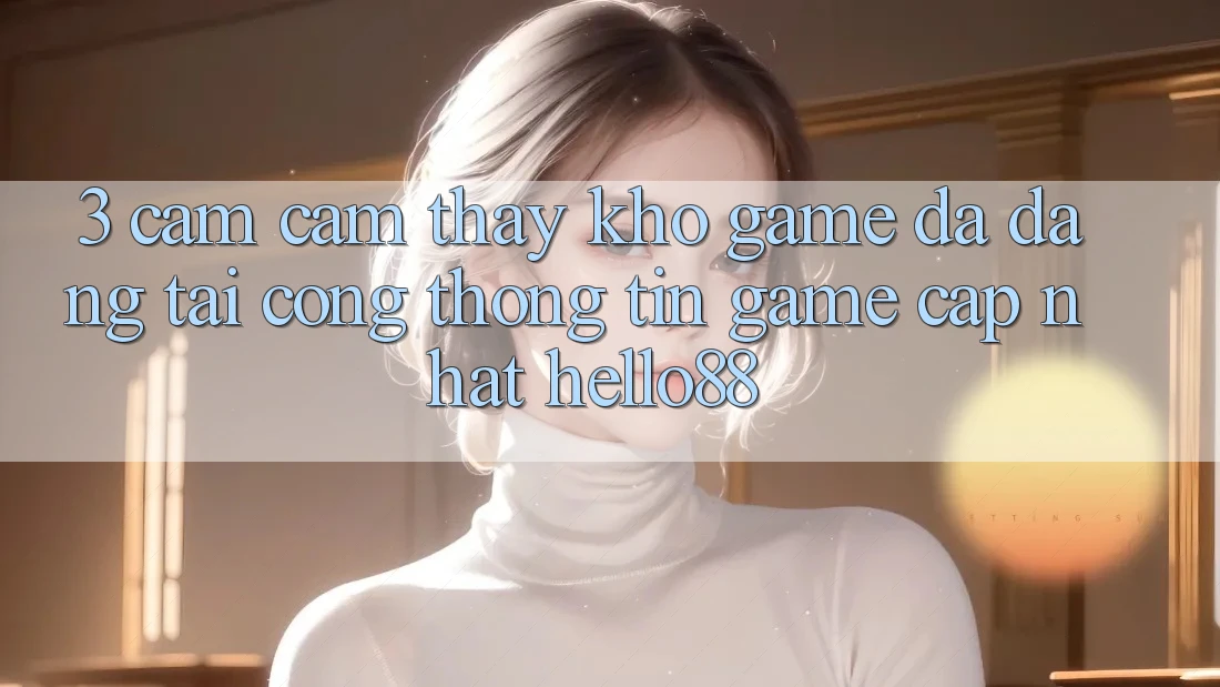 3. Cảm cảm thấy Kho Game Đa Dạng Tại Cổng thông tin Game Cập Nhật Hello88 3. Cảm cảm thấy Kho Game Đa Dạng Tại Cổng thông tin Game Cập Nhật Hello88