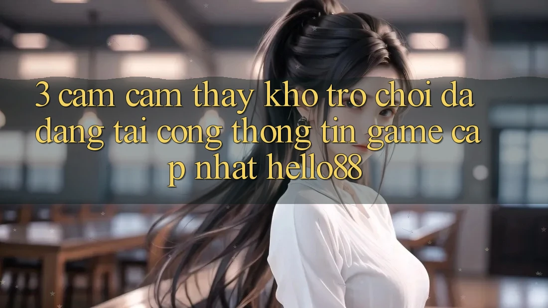 3. Cảm cảm thấy Kho Trò chơi Đa Dạng Tại Cổng thông tin Game Cập Nhật Hello88 3. Cảm cảm thấy Kho Trò chơi Đa Dạng Tại Cổng thông tin Game Cập Nhật Hello88