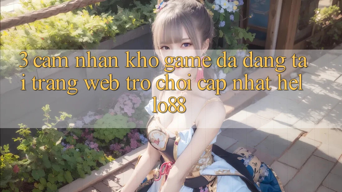 3. Cảm nhận Kho Game Đa Dạng Tại Trang web Trò chơi Cập Nhật Hello88 3. Cảm nhận Kho Game Đa Dạng Tại Trang web Trò chơi Cập Nhật Hello88