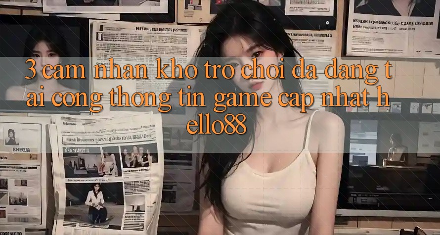 3. Cảm nhận Kho Trò chơi Đa Dạng Tại Cổng thông tin Game Cập Nhật Hello88 3. Cảm nhận Kho Trò chơi Đa Dạng Tại Cổng thông tin Game Cập Nhật Hello88