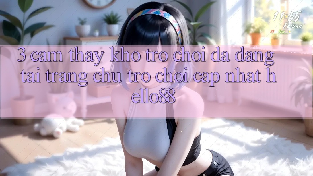 3. Cảm thấy Kho Trò chơi Đa Dạng Tại Trang chủ Trò chơi Cập Nhật Hello88 3. Cảm thấy Kho Trò chơi Đa Dạng Tại Trang chủ Trò chơi Cập Nhật Hello88