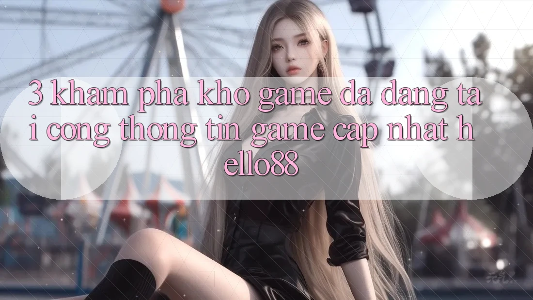 3. Khám phá Kho Game Đa Dạng Tại Cổng thông tin Game Cập Nhật Hello88 3. Khám phá Kho Game Đa Dạng Tại Cổng thông tin Game Cập Nhật Hello88