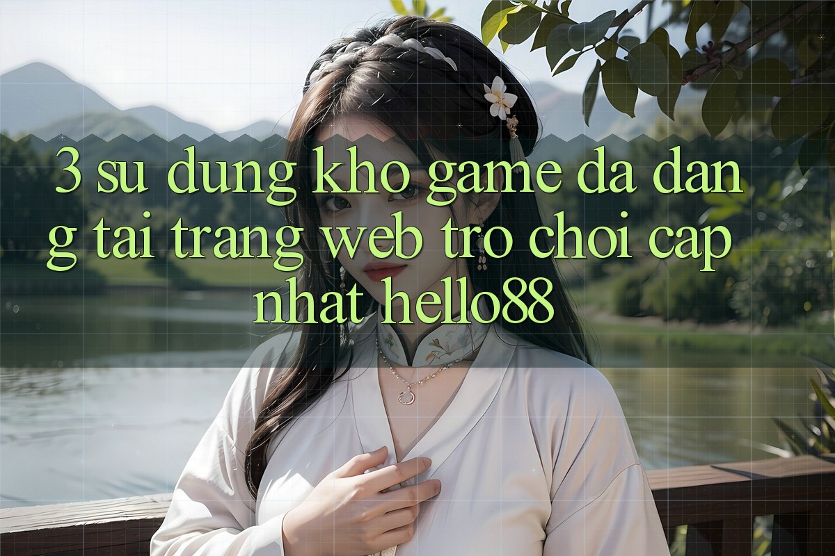 3. Sử dụng Kho Game Đa Dạng Tại Trang web Trò chơi Cập Nhật Hello88 3. Sử dụng Kho Game Đa Dạng Tại Trang web Trò chơi Cập Nhật Hello88