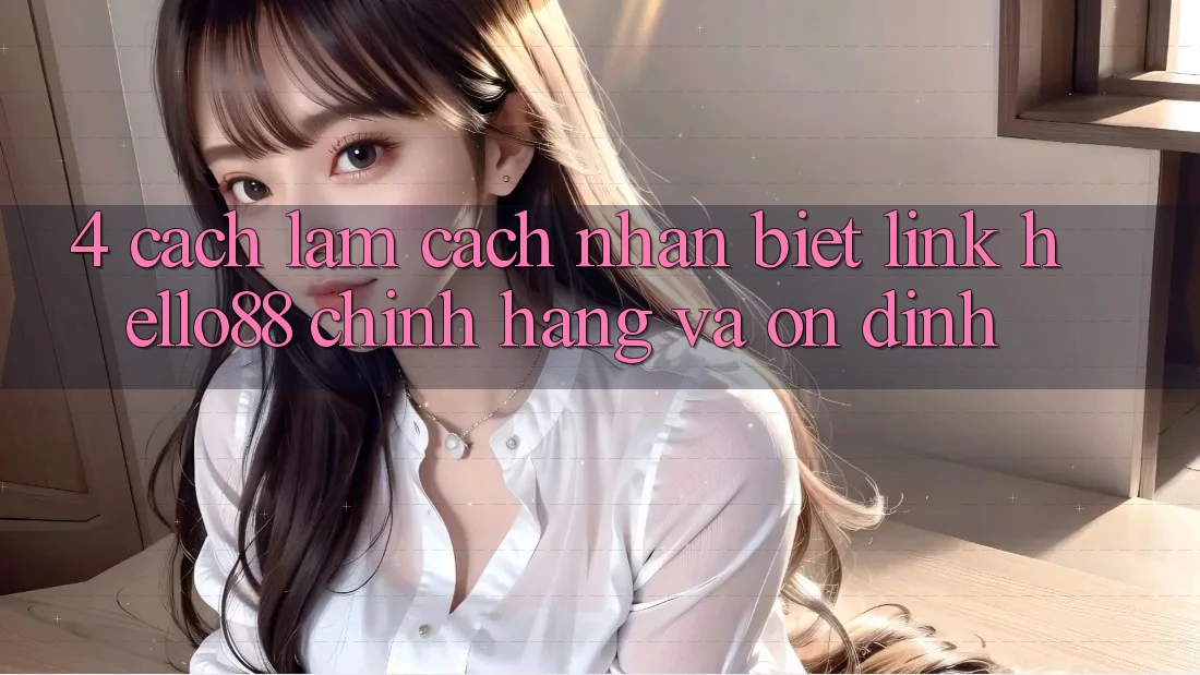 4. Cách làm Cách Nhận Biết Link Hello88 Chính Hãng Và Ổn định