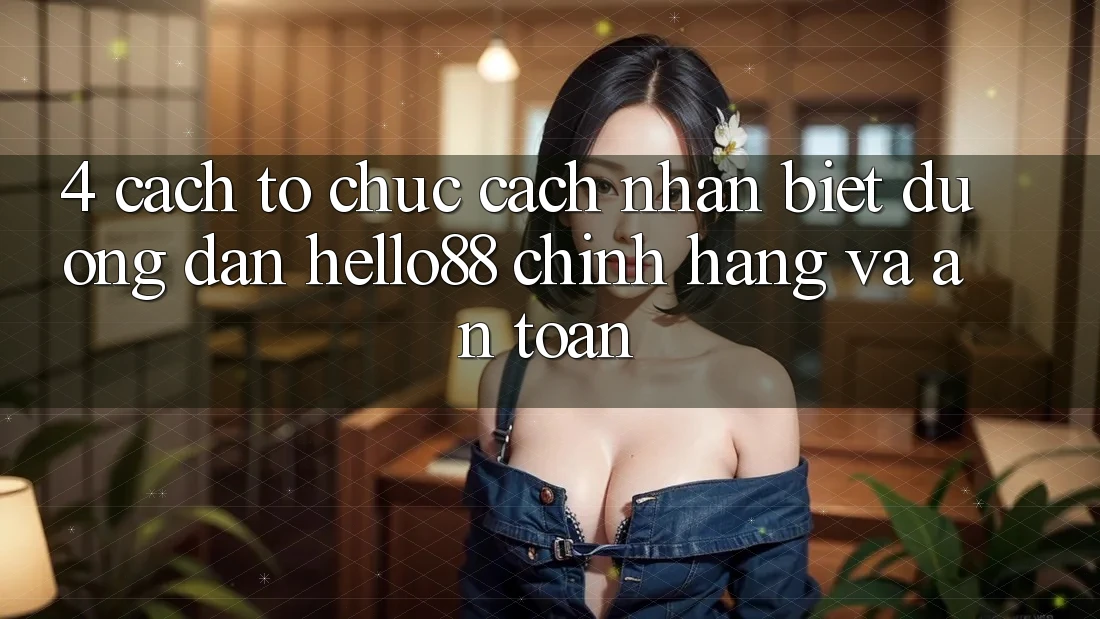 4. Cách tổ chức Cách Nhận Biết Đường dẫn Hello88 Chính Hãng Và An Toàn 4. Cách tổ chức Cách Nhận Biết Đường dẫn Hello88 Chính Hãng Và An Toàn