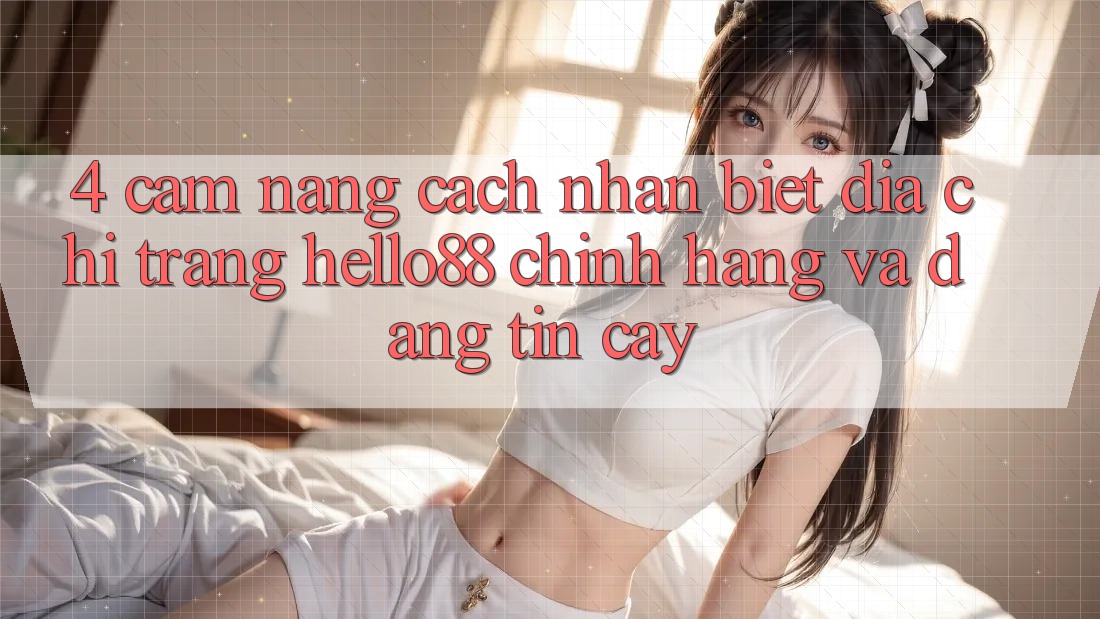 4. Cẩm nang Cách Nhận Biết Địa chỉ trang Hello88 Chính Hãng Và Đáng tin cậy 4. Cẩm nang Cách Nhận Biết Địa chỉ trang Hello88 Chính Hãng Và Đáng tin cậy