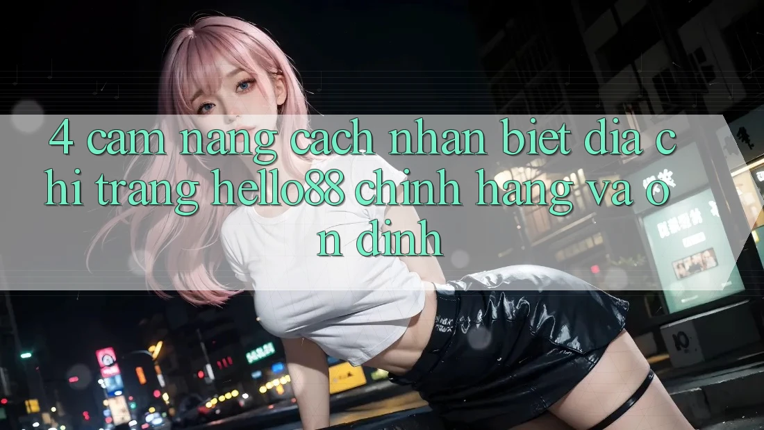 4. Cẩm nang Cách Nhận Biết Địa chỉ trang Hello88 Chính Hãng Và Ổn định