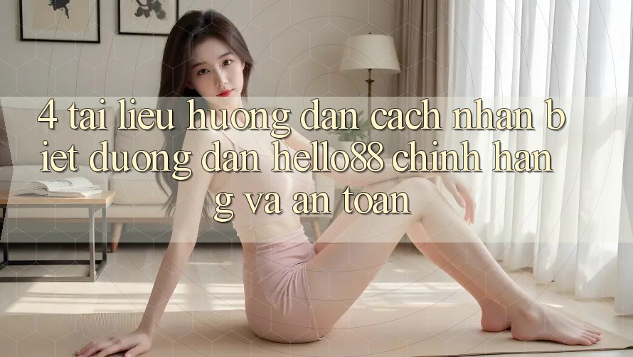 4. Tài liệu hướng dẫn Cách Nhận Biết Đường dẫn Hello88 Chính Hãng Và An Toàn 4. Tài liệu hướng dẫn Cách Nhận Biết Đường dẫn Hello88 Chính Hãng Và An Toàn