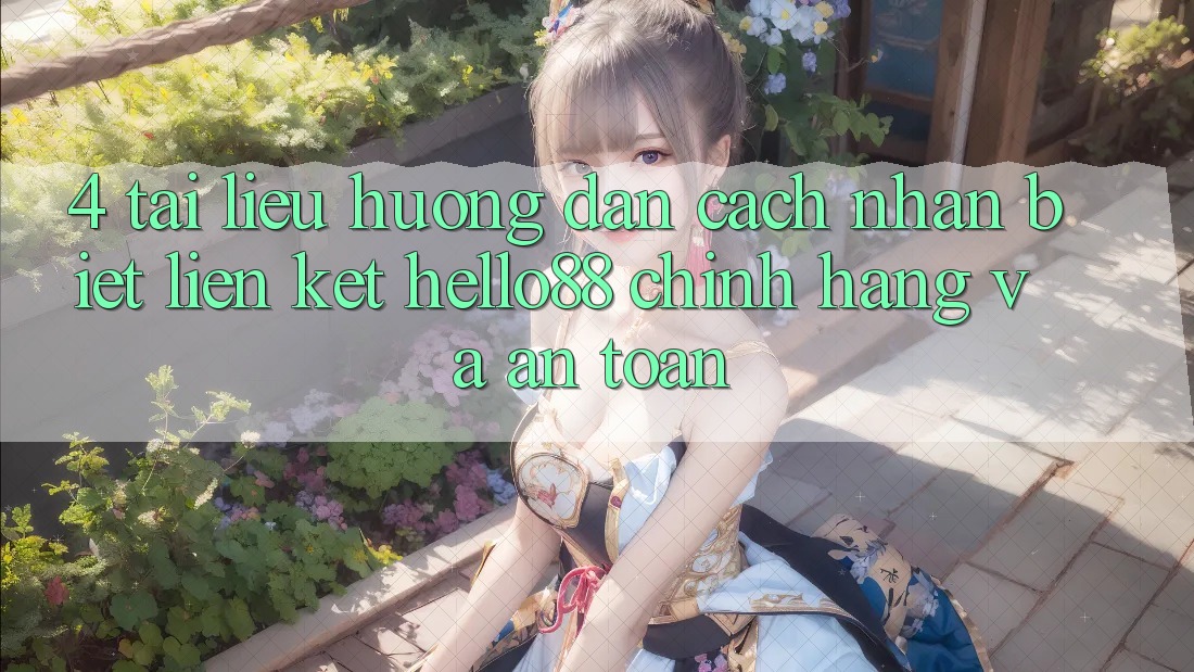 4. Tài liệu hướng dẫn Cách Nhận Biết Liên kết Hello88 Chính Hãng Và An Toàn 4. Tài liệu hướng dẫn Cách Nhận Biết Liên kết Hello88 Chính Hãng Và An Toàn