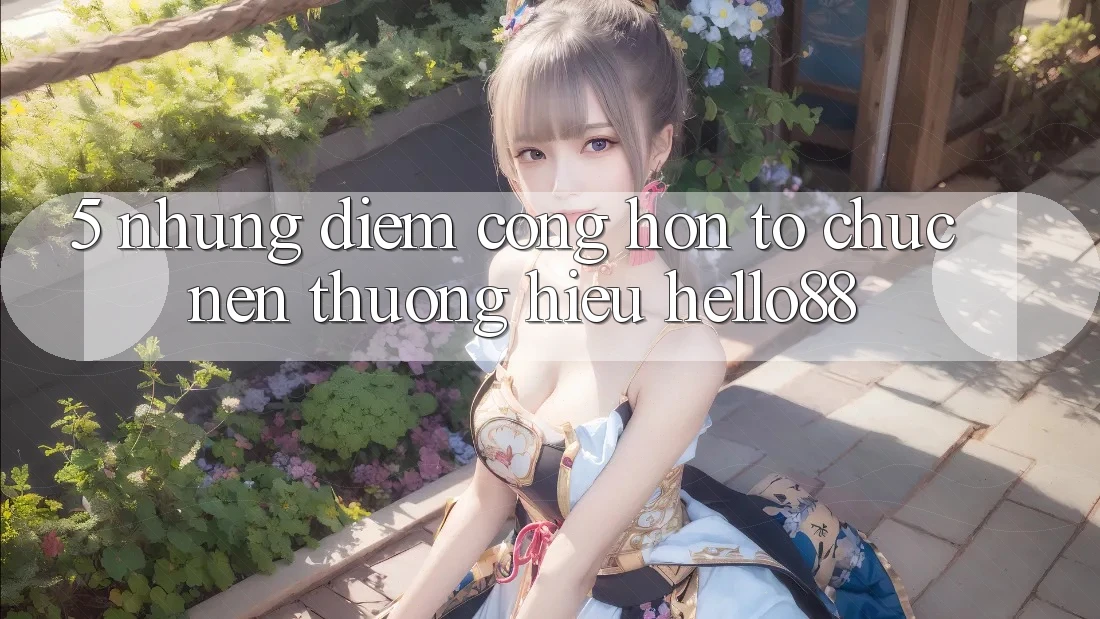 5. Những Điểm Cộng Hơn Tổ chức Nên Thương Hiệu Hello88 5. Những Điểm Cộng Hơn Tổ chức Nên Thương Hiệu Hello88