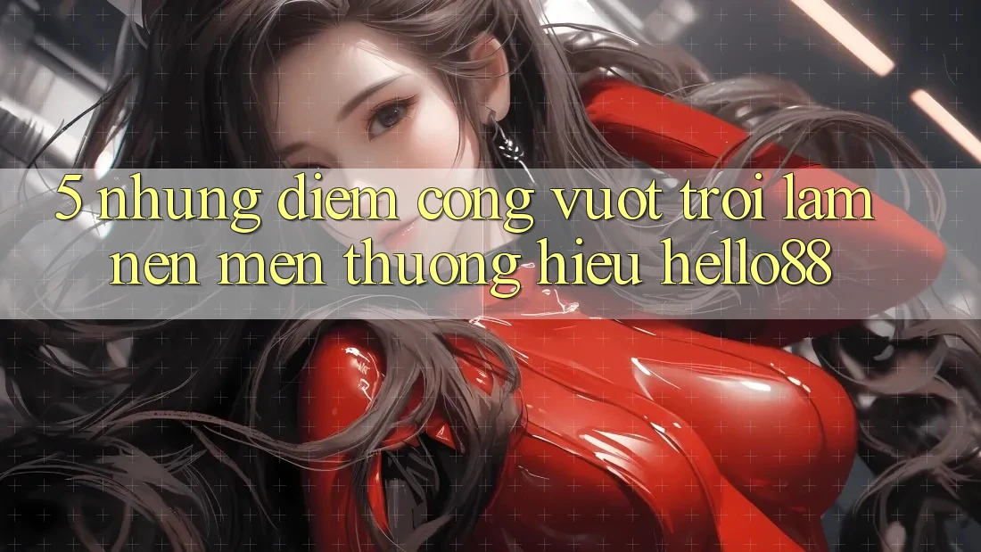 5. Những Điểm Cộng Vượt Trội Làm Nên Mến thương Hiệu Hello88 5. Những Điểm Cộng Vượt Trội Làm Nên Mến thương Hiệu Hello88