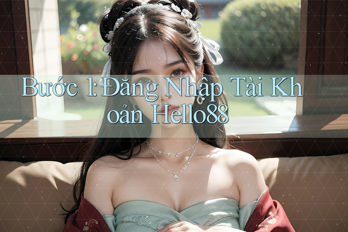Bước 1: Đăng Nhập Tài Khoản Hello88