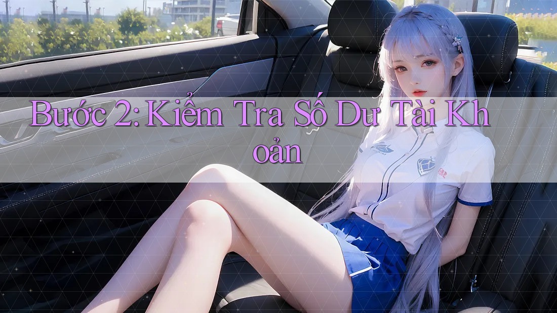 Bước 2: Kiểm Tra Số Dư Tài Khoản