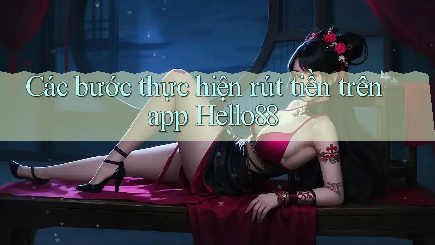 Các bước thực hiện rút tiền trên app Hello88 Các bước thực hiện rút tiền trên app Hello88