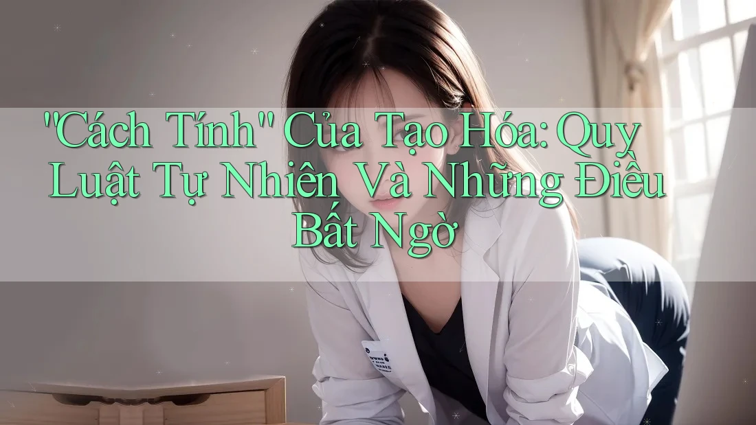 “Cách Tính” Của Tạo Hóa: Quy Luật Tự Nhiên Và Những Điều Bất Ngờ “Cách Tính” Của Tạo Hóa: Quy Luật Tự Nhiên Và Những Điều Bất Ngờ
