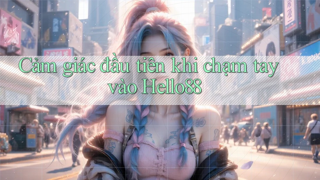 Cảm giác đầu tiên khi chạm tay vào Hello88 Cảm giác đầu tiên khi chạm tay vào Hello88