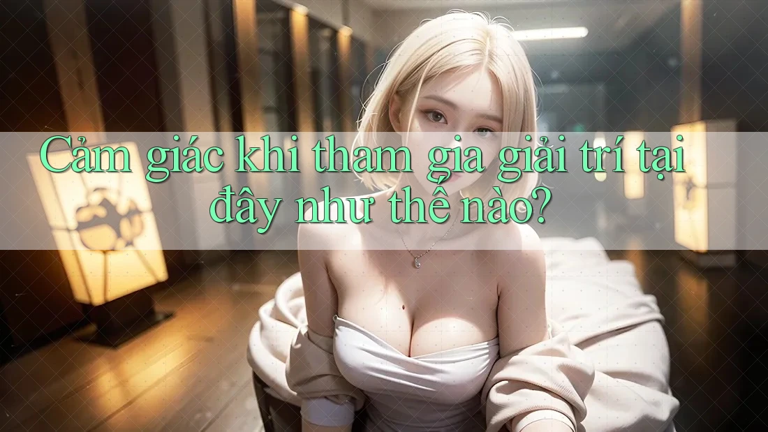 Cảm giác khi tham gia giải trí tại đây như thế nào? Cảm giác khi tham gia giải trí tại đây như thế nào?