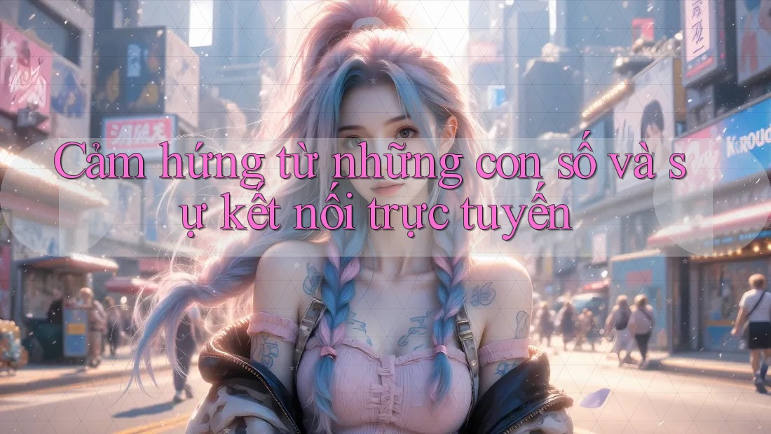 Cảm hứng từ những con số và sự kết nối trực tuyến Cảm hứng từ những con số và sự kết nối trực tuyến