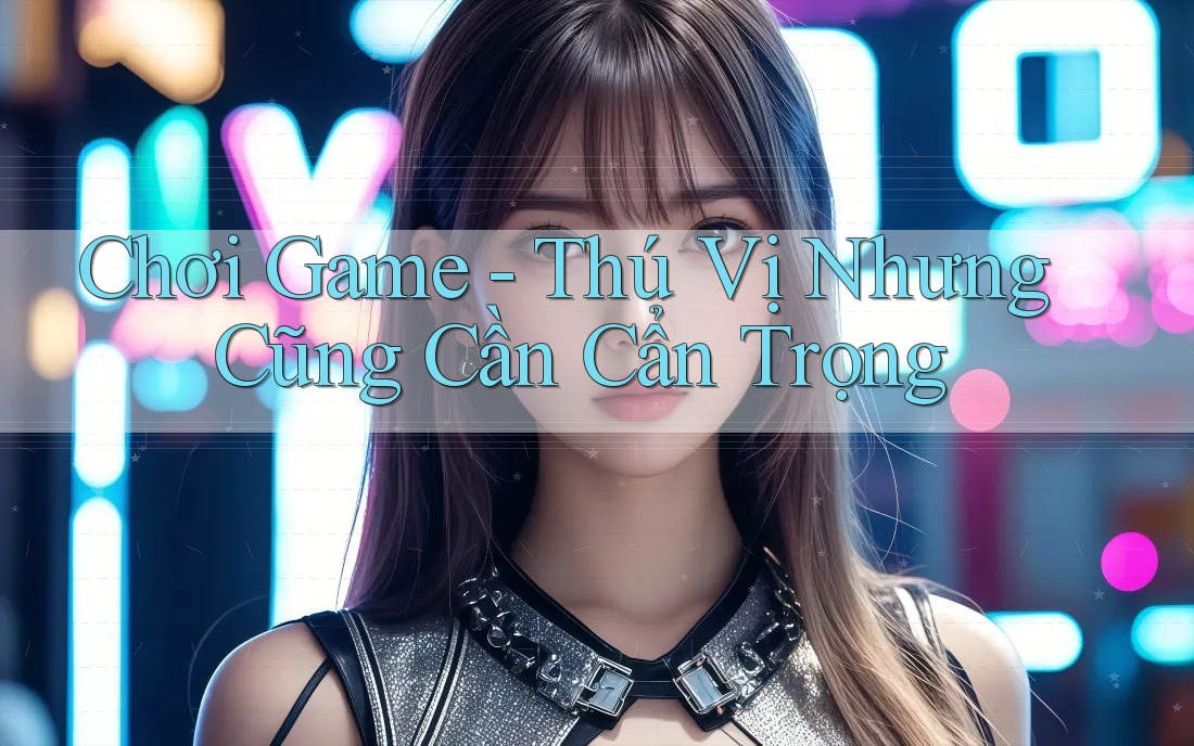 Chơi Game - Thú Vị Nhưng Cũng Cần Cẩn Trọng Chơi Game - Thú Vị Nhưng Cũng Cần Cẩn Trọng