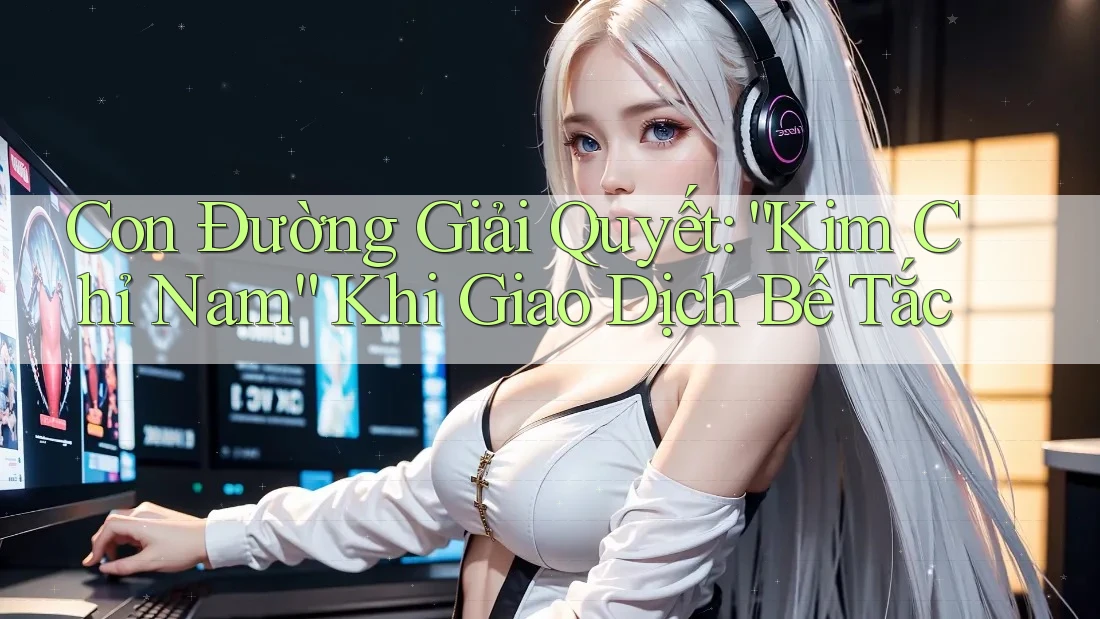 Con Đường Giải Quyết: “Kim Chỉ Nam” Khi Giao Dịch Bế Tắc Con Đường Giải Quyết: “Kim Chỉ Nam” Khi Giao Dịch Bế Tắc