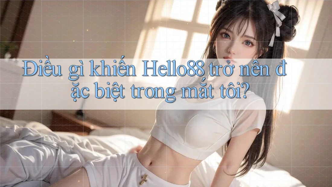 Điều gì khiến Hello88 trở nên đặc biệt trong mắt tôi? Điều gì khiến Hello88 trở nên đặc biệt trong mắt tôi?