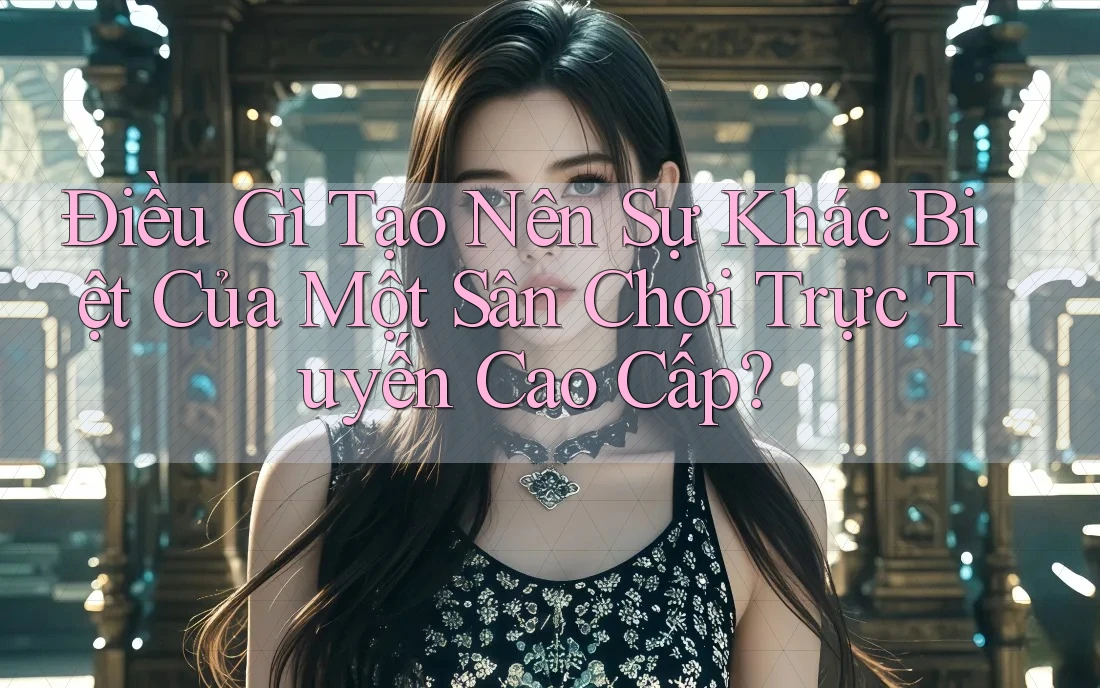 Điều Gì Tạo Nên Sự Khác Biệt Của Một Sân Chơi Trực Tuyến Cao Cấp? Điều Gì Tạo Nên Sự Khác Biệt Của Một Sân Chơi Trực Tuyến Cao Cấp?