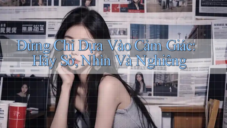 Đừng Chỉ Dựa Vào Cảm Giác: Hãy Sờ, Nhìn Và Nghiêng