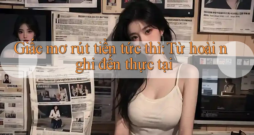 Giấc mơ rút tiền tức thì: Từ hoài nghi đến thực tại Giấc mơ rút tiền tức thì: Từ hoài nghi đến thực tại