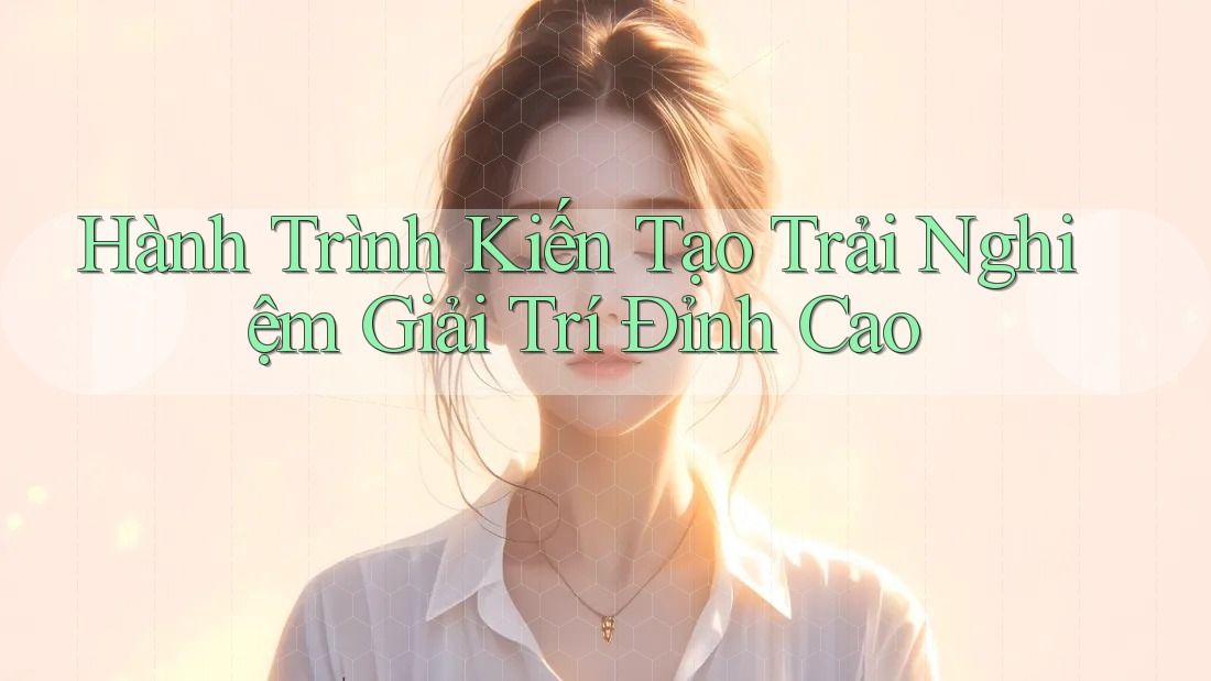 Hành Trình Kiến Tạo Trải Nghiệm Giải Trí Đỉnh Cao Hành Trình Kiến Tạo Trải Nghiệm Giải Trí Đỉnh Cao