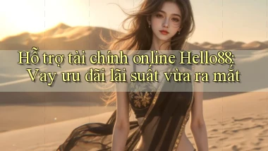 hỗ trợ tài chính online hello88 vay ưu đãi lãi suất vừa ra mắt
