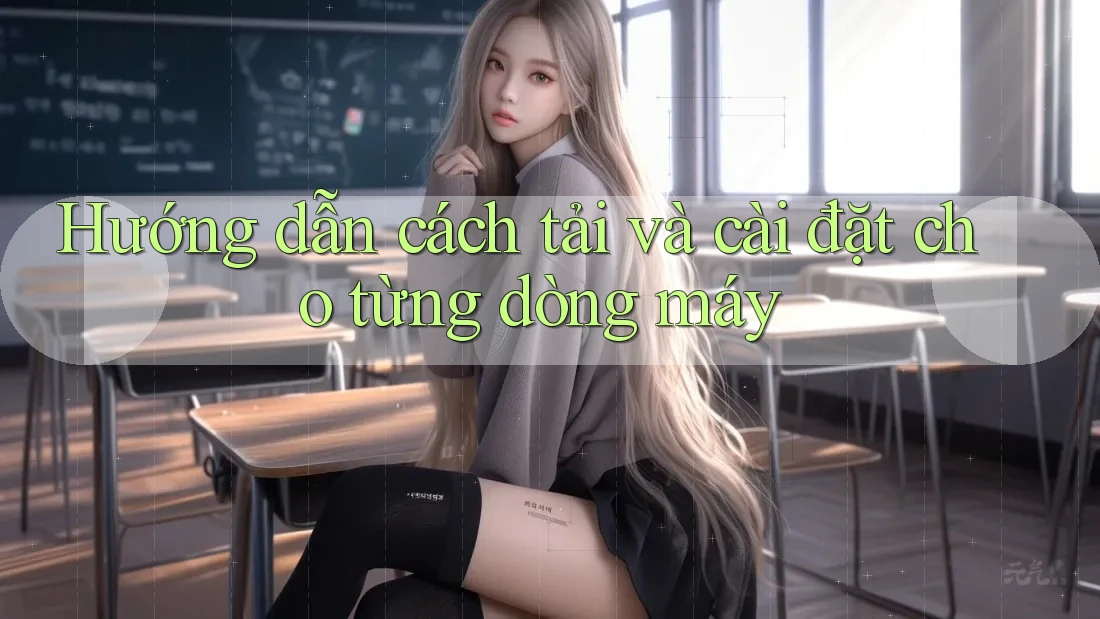 Hướng dẫn cách tải và cài đặt cho từng dòng máy Hướng dẫn cách tải và cài đặt cho từng dòng máy
