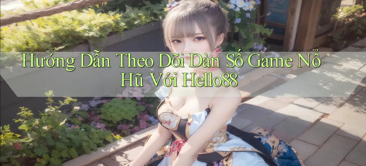 hướng dẫn theo dõi dàn số game nổ hũ với hello88