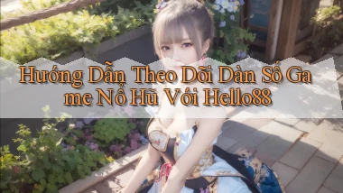 hướng dẫn theo dõi dàn số game nổ hũ với hello88