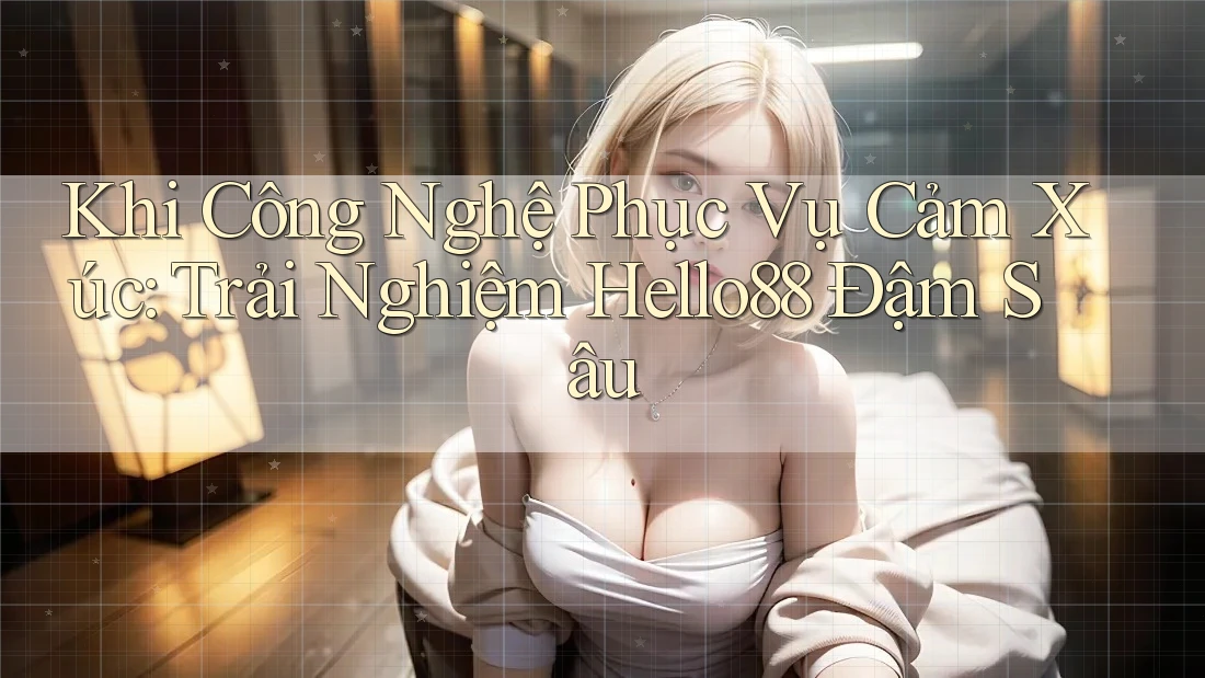 Khi Công Nghệ Phục Vụ Cảm Xúc: Trải Nghiệm Hello88 Đậm Sâu Khi Công Nghệ Phục Vụ Cảm Xúc: Trải Nghiệm Hello88 Đậm Sâu