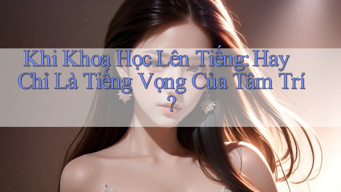 Khi Khoa Học Lên Tiếng: Hay Chỉ Là Tiếng Vọng Của Tâm Trí? Khi Khoa Học Lên Tiếng: Hay Chỉ Là Tiếng Vọng Của Tâm Trí?