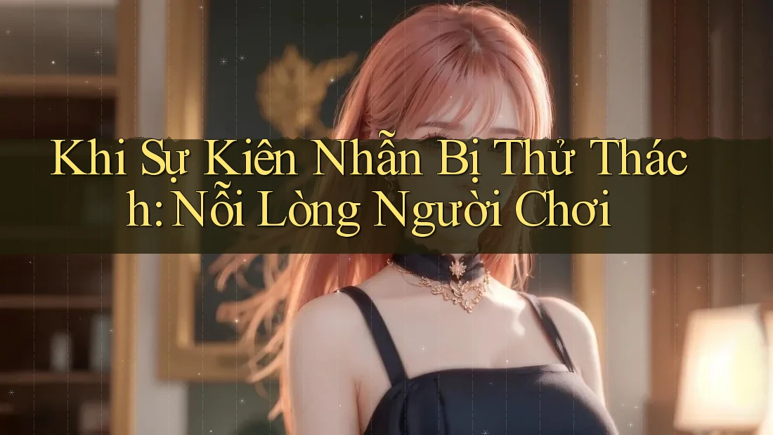 Khi Sự Kiên Nhẫn Bị Thử Thách: Nỗi Lòng Người Chơi Khi Sự Kiên Nhẫn Bị Thử Thách: Nỗi Lòng Người Chơi