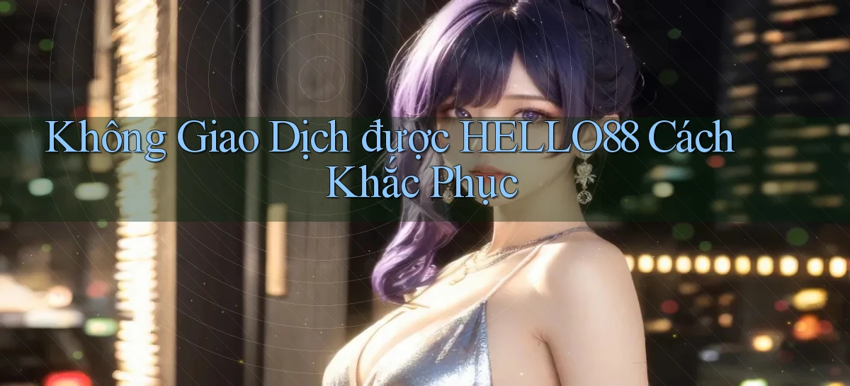 không giao dịch được hello88 cách khắc phục