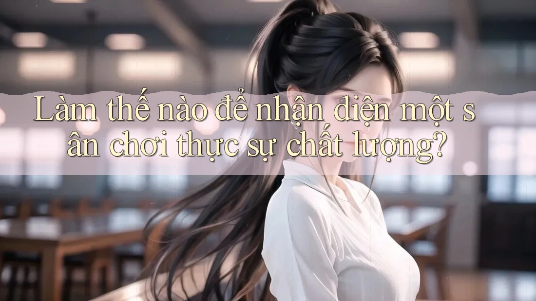 Làm thế nào để nhận diện một sân chơi thực sự chất lượng? Làm thế nào để nhận diện một sân chơi thực sự chất lượng?