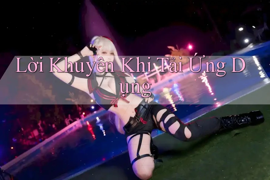 Lời Khuyên Khi Tải Ứng Dụng Lời Khuyên Khi Tải Ứng Dụng