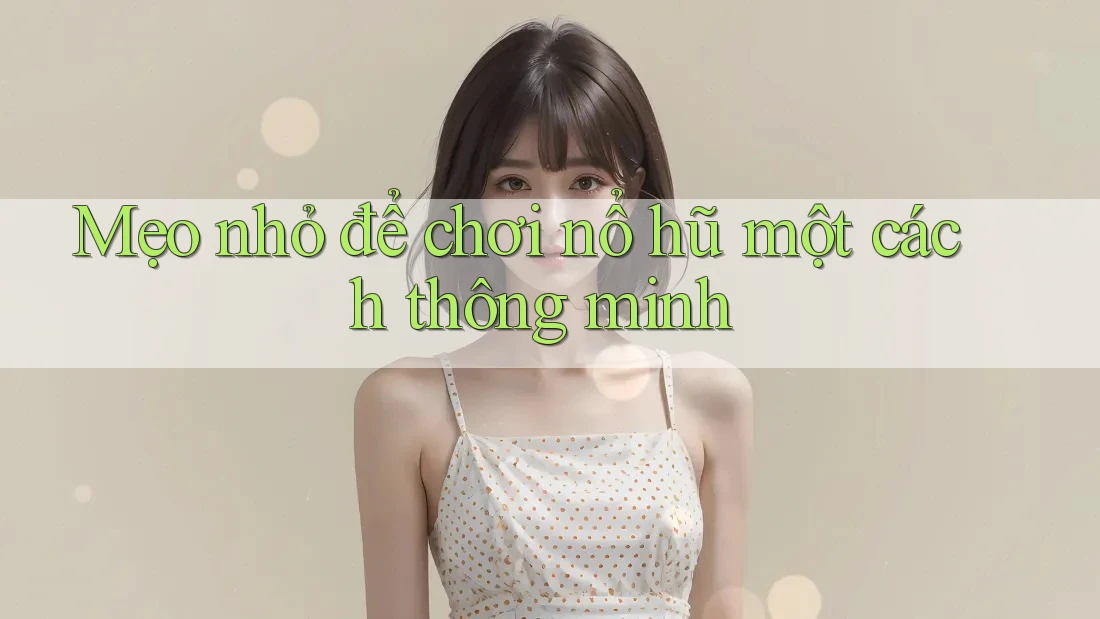 Mẹo nhỏ để chơi nổ hũ một cách thông minh Mẹo nhỏ để chơi nổ hũ một cách thông minh