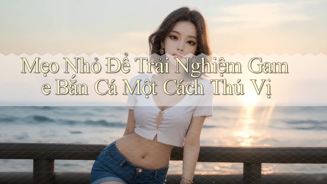 Mẹo Nhỏ Để Trải Nghiệm Game Bắn Cá Một Cách Thú Vị Mẹo Nhỏ Để Trải Nghiệm Game Bắn Cá Một Cách Thú Vị