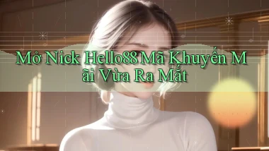 mở nick hello88 mã khuyến mãi vừa ra mắt
