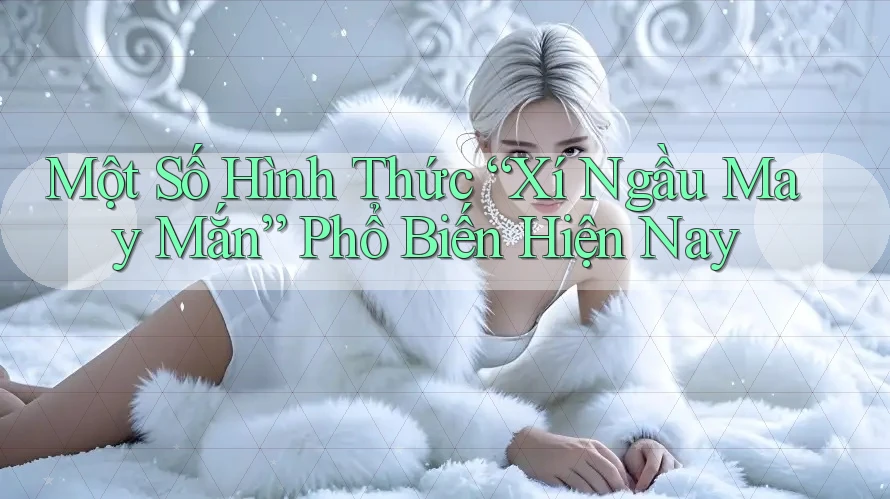 Một Số Hình Thức “Xí Ngầu May Mắn” Phổ Biến Hiện Nay Một Số Hình Thức “Xí Ngầu May Mắn” Phổ Biến Hiện Nay