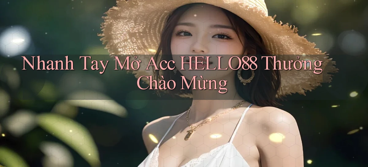 nhanh tay mở acc hello88 thưởng chào mừng